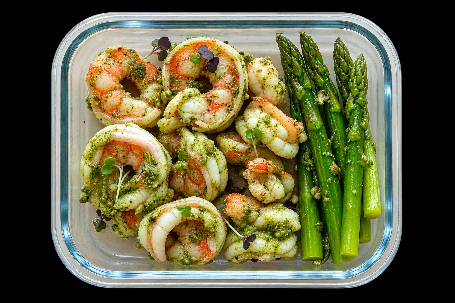 Baking tray with freshly prepared Chef Pecan dishes